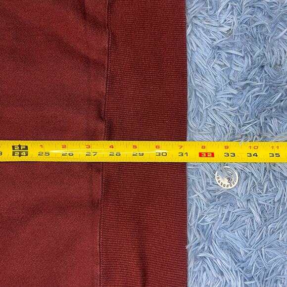 VINTAGE Champion Logo Crewneck Sweater Size 2XL Mens Classic Burgundy Y2K - Picture 9 of 10